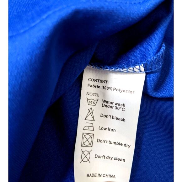 Men's NEW Rodney Hammond Jr Genuine Collective Pitt Panthers Blue #6 Jersey L - Picture 6 of 6